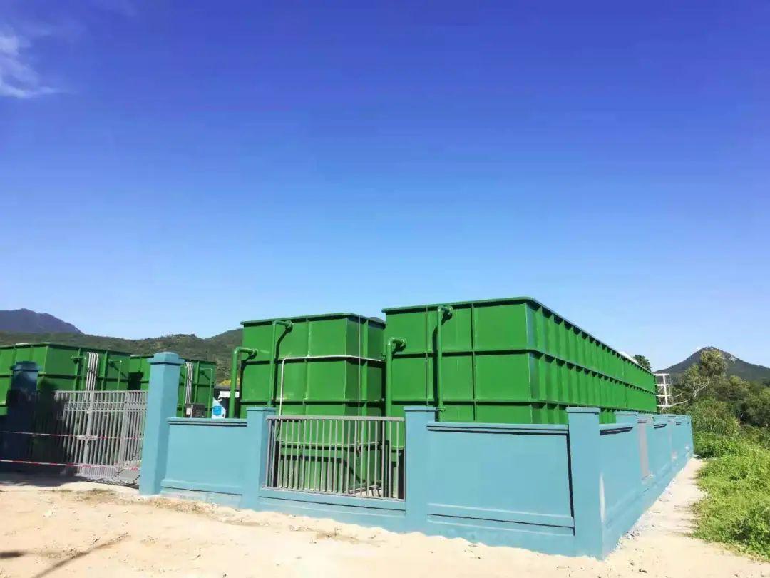 深圳市西涌片区临时污水处理站扩容改造工程投入使用啦！